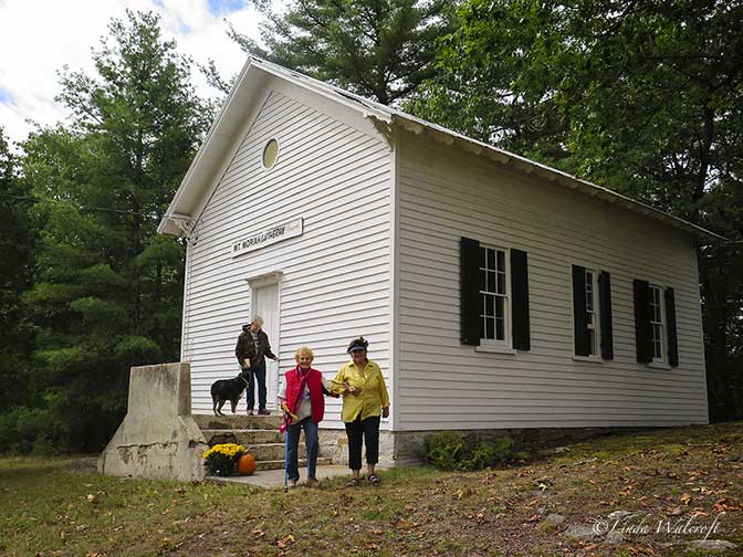 The View from Squirrel Ridge Mt. Moriah Evangelical Lutheran Church