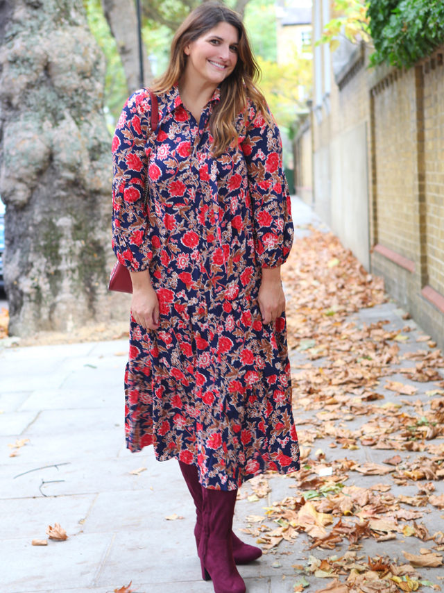 autumn maxi dress uk