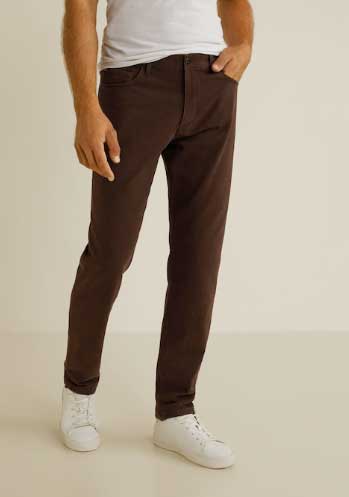 Lacoste Erkek Slim Fit Acik Kahverengi Pantolon Hh0012 12k Lacoste