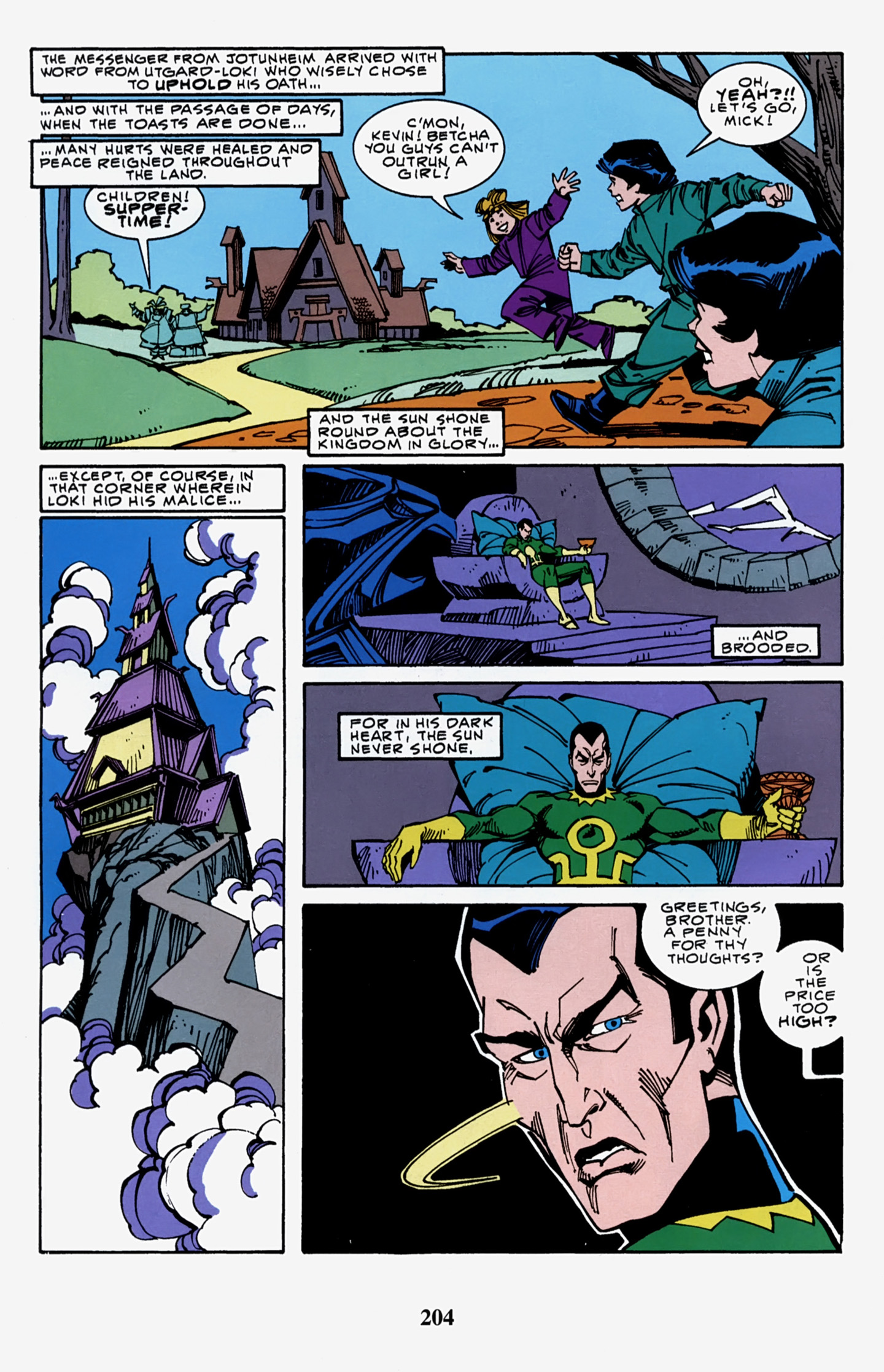 Read online Thor Visionaries: Walter Simonson comic -  Issue # TPB 5 - 204