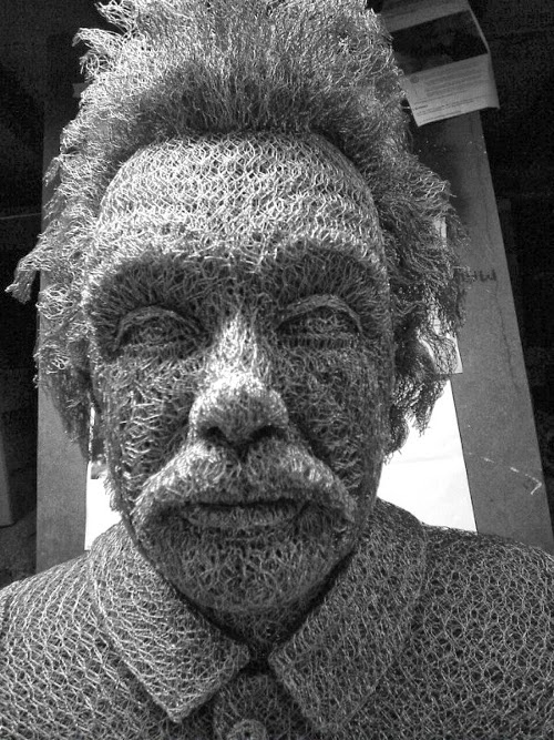 20-Albert-Einstein-Chicken-Wire-Sculptures-Sculptor-Ivan-Lovatt-www-designstack-co