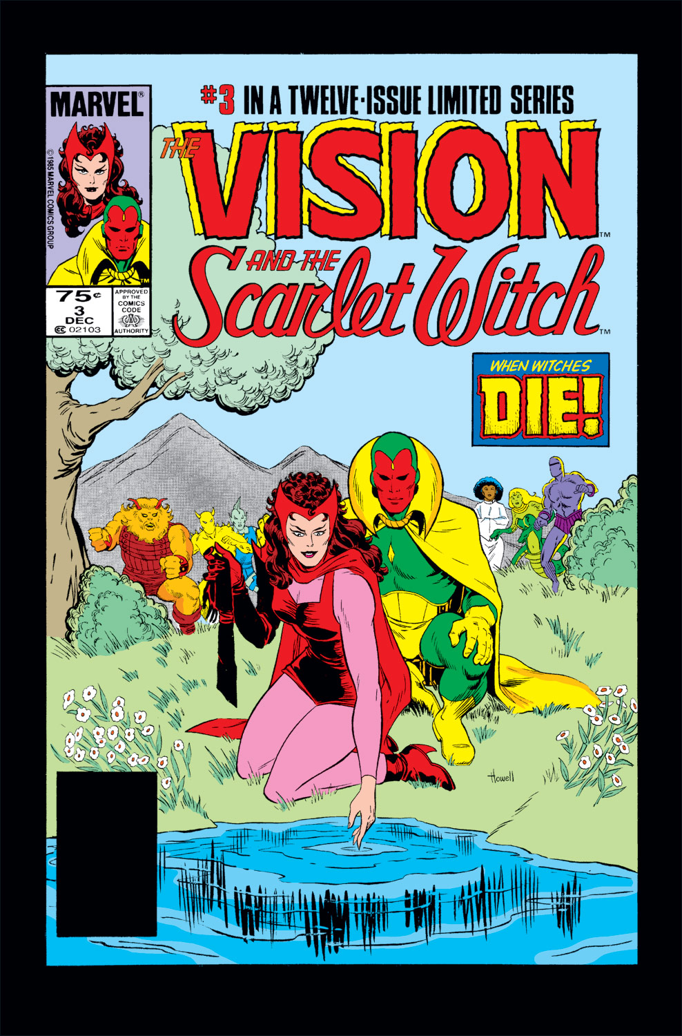 Read online The Vision and the Scarlet Witch (1985) comic -  Issue #3 - 1