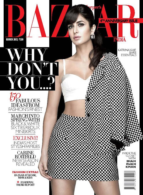 Katrina Kaif - Harper's Bazaar Magazine (March 2013)