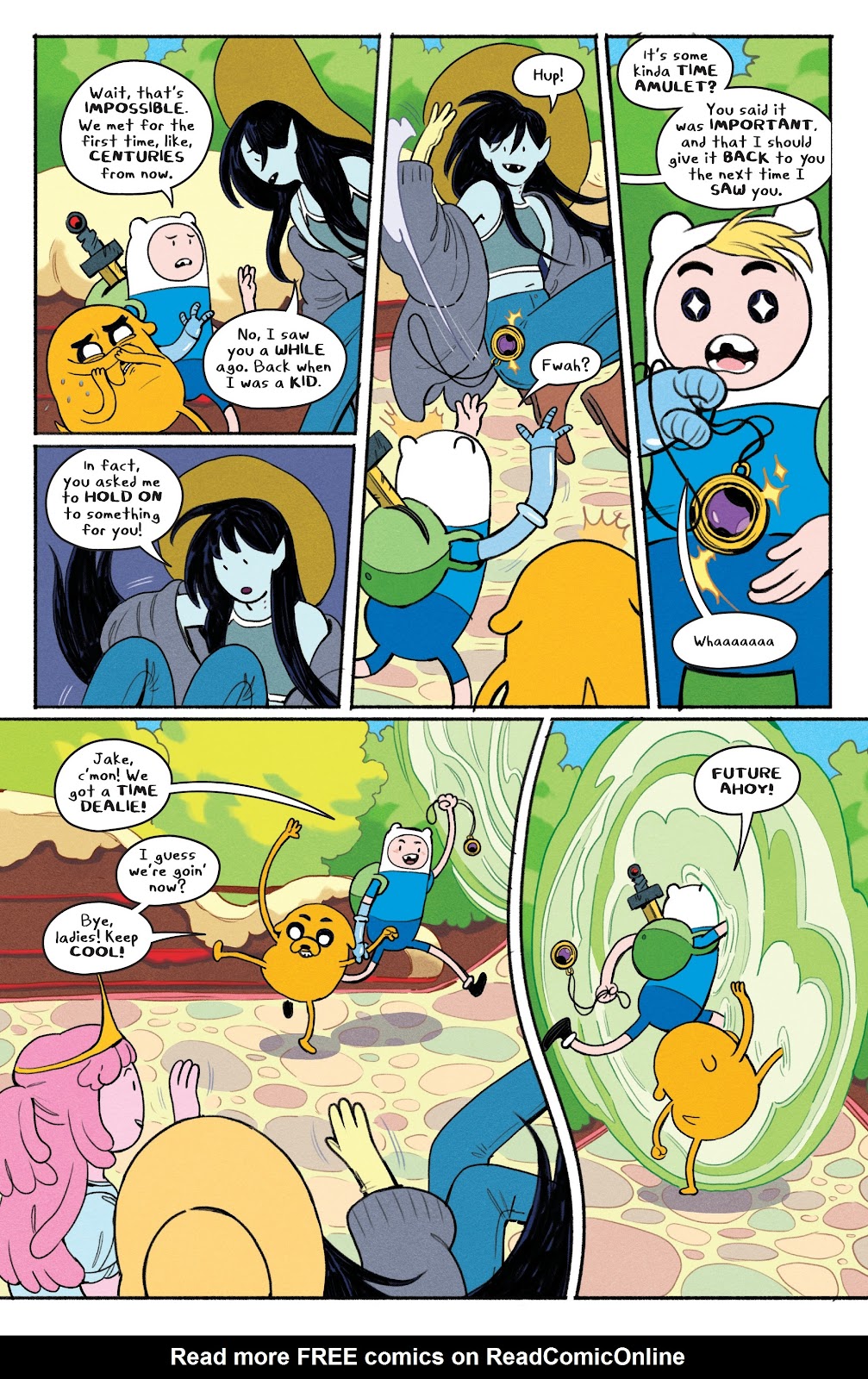 Read online Adventure Time: Beginning of the End comic -  Issue # _TPB - 87