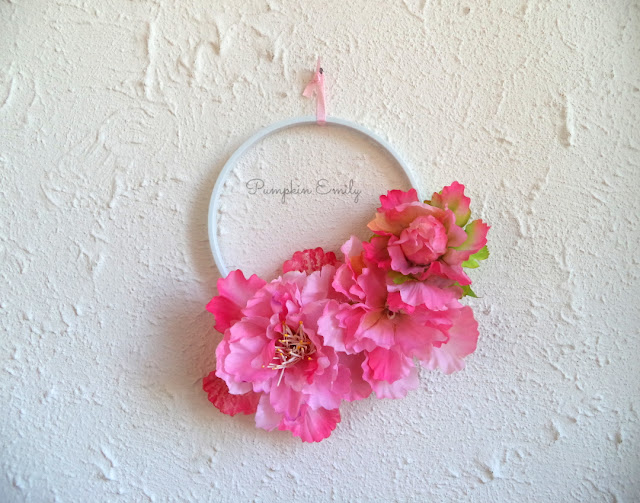 DIY Flower Wreath