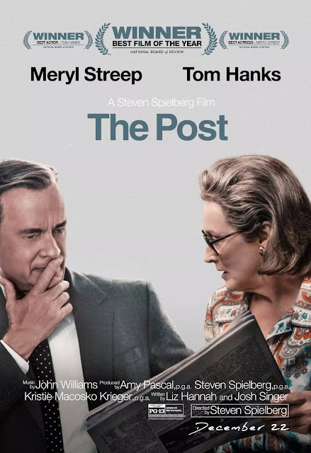 The Post: Nuevo cartel con sus protagonistas dirigidos por Steven Spielberg