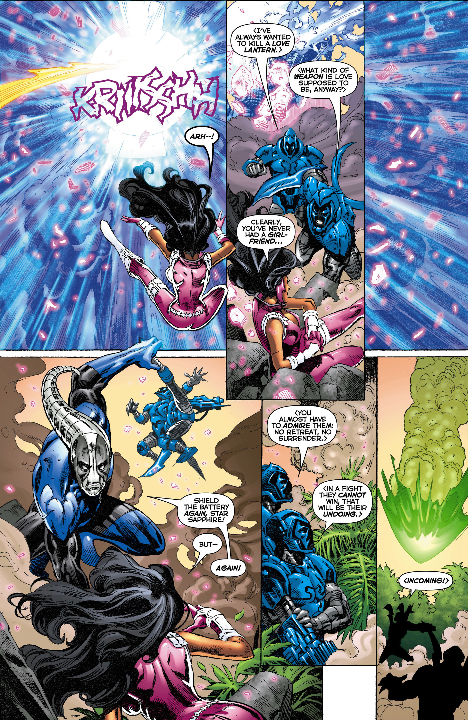 Read online Green Lantern: New Guardians comic -  Issue #10 - 14