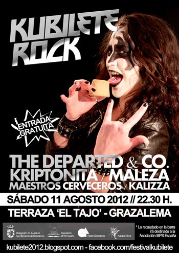 Cartel Kubilete Rock 2012
