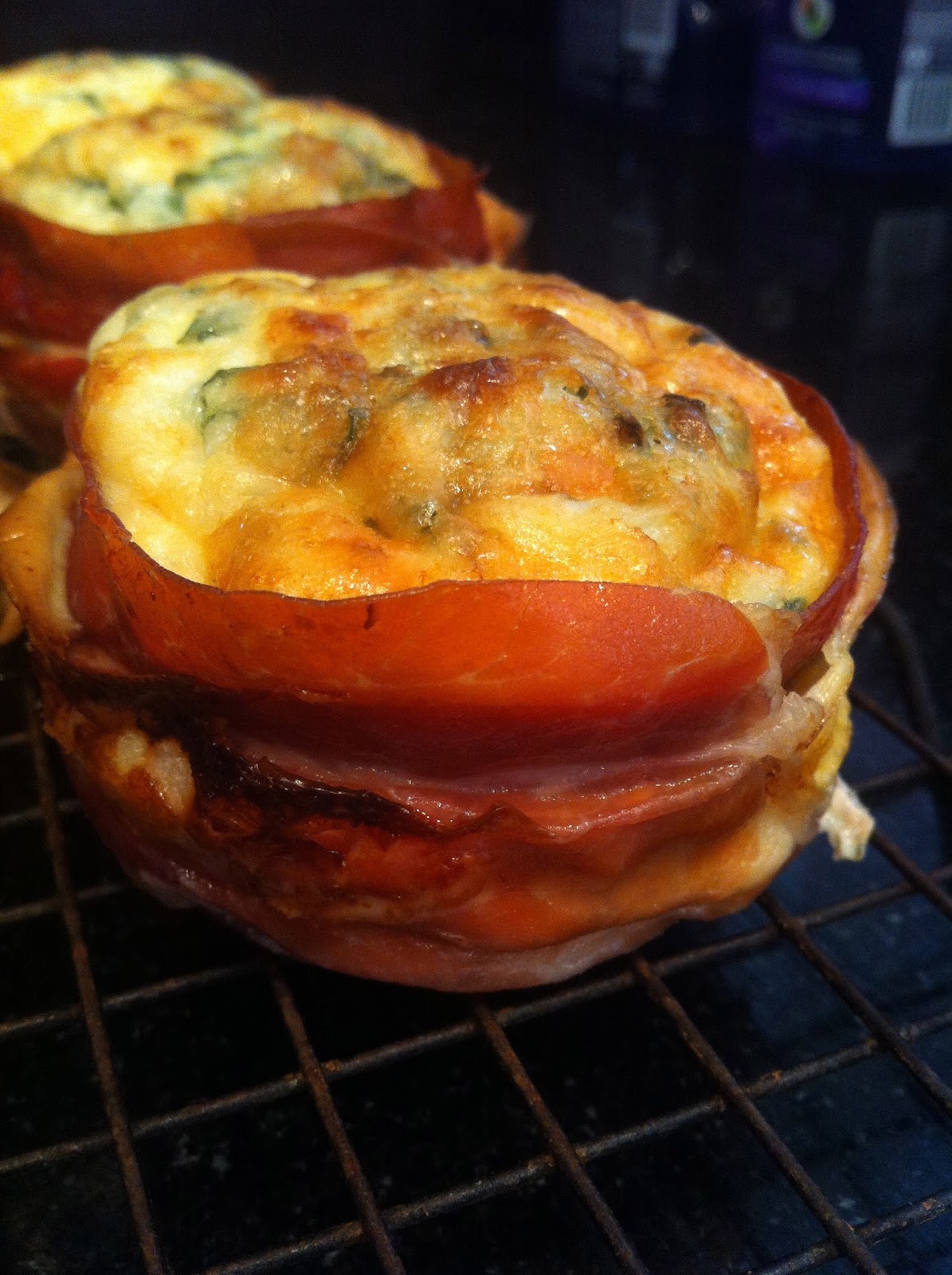 Eat Like a Heretic Prosciutto Crusted Quiche for One