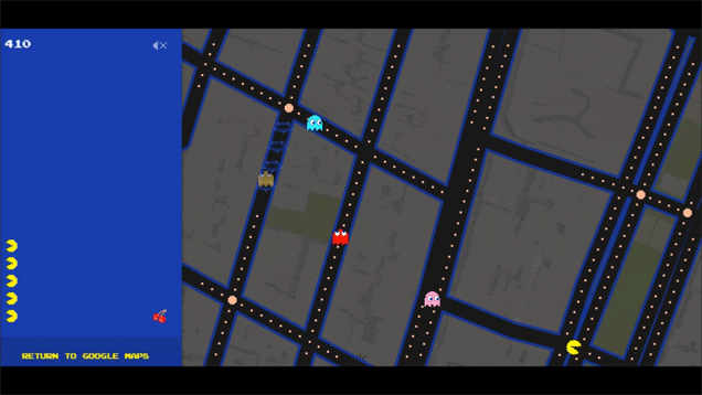 Play Mobile Phone Games: On Google Maps
