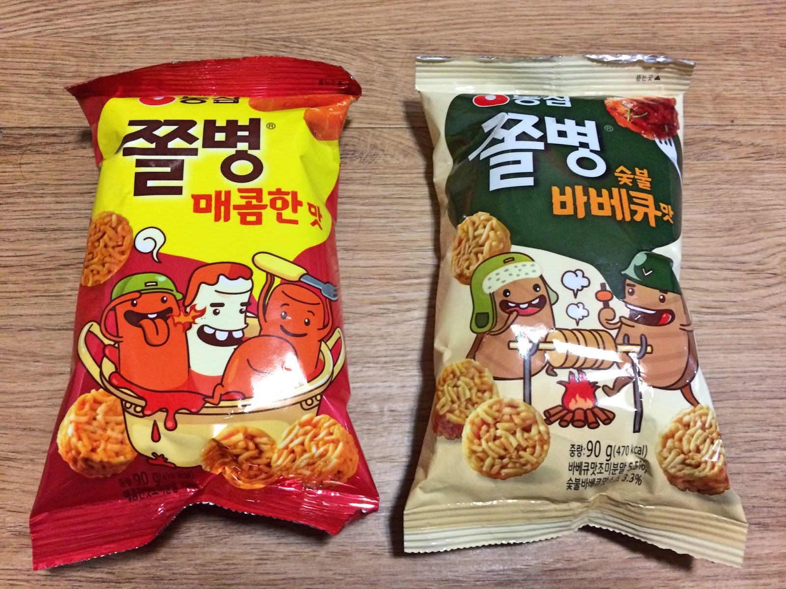 [Snack Attack - Korea] Bite-sized Ramen Snacks 쫄병 (2 flavors!)