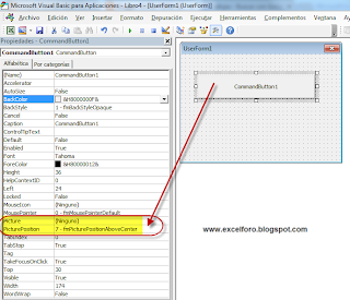 VBA: Añadir imágenes a los controles de Excel.