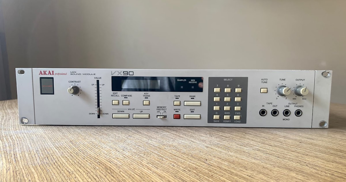 MATRIXSYNTH Akai VX90 Analog Synthesizer Rackmount