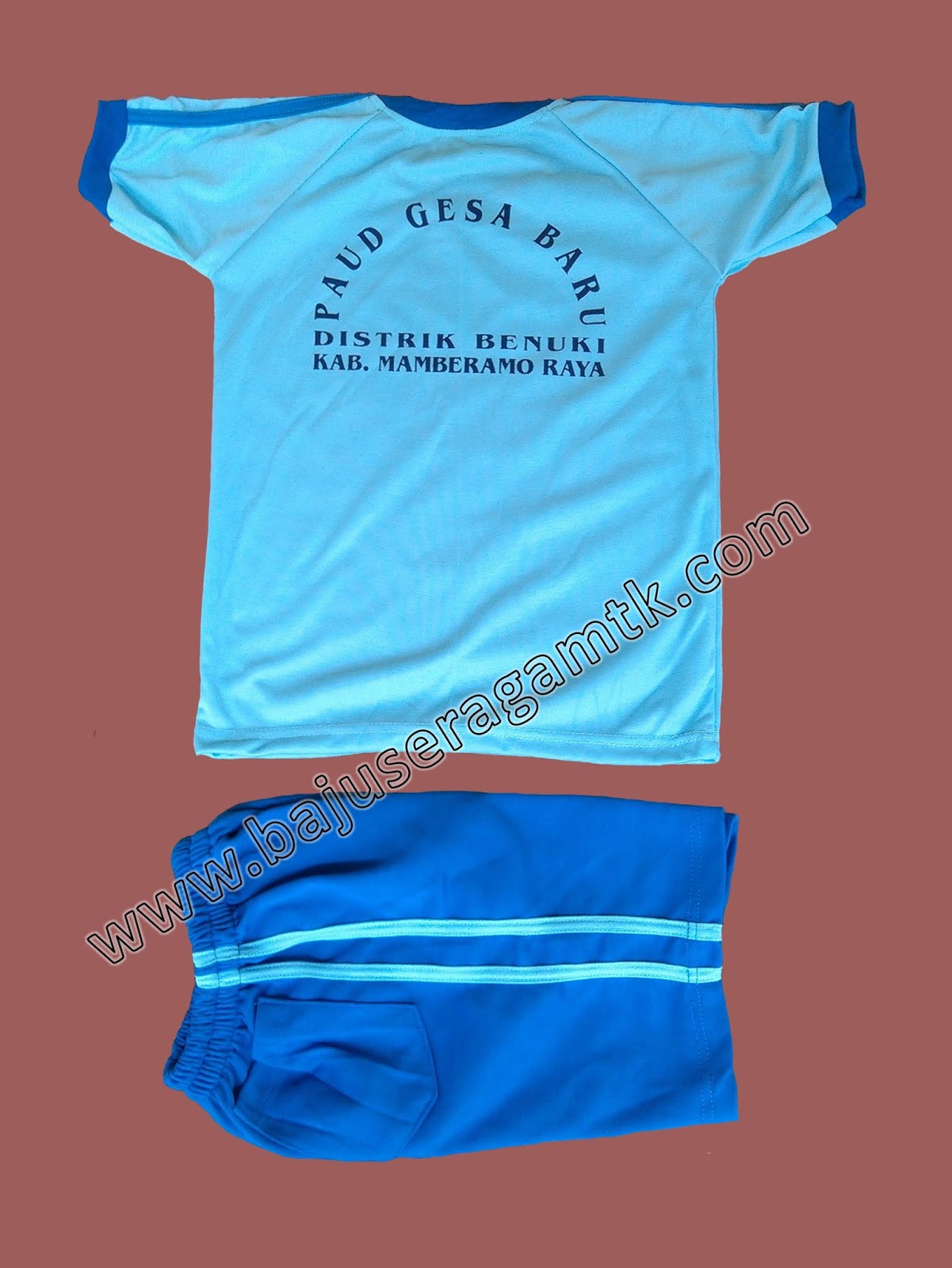 jual baju seragam olahraga TK PAUD