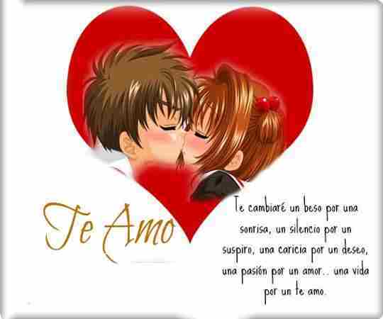 Hermosas palabras y pensamientos que pueden encerrarse en un beso Hermosas palabras y pensamientos que pueden encerrarse en un beso