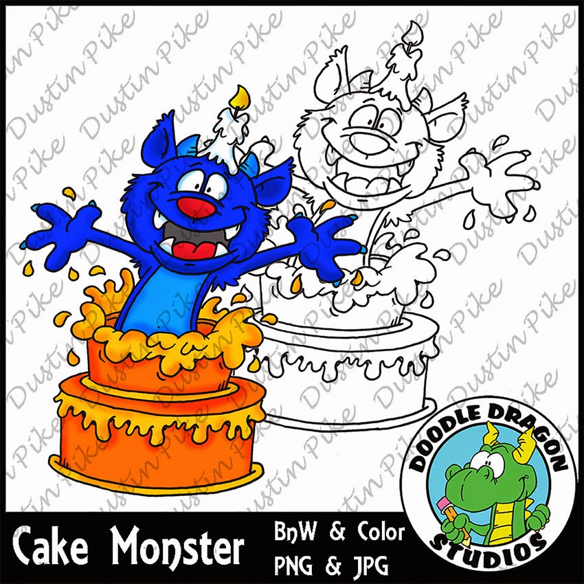 http://www.doodledragonstudios.com/digital-stamps/cake-monster/prod_385.html