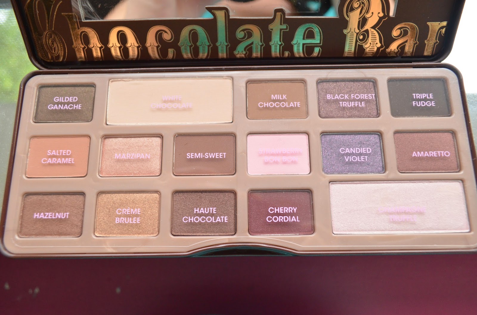 BeautyWithBrittanyXo Too Faced Chocolate Bar Palette
