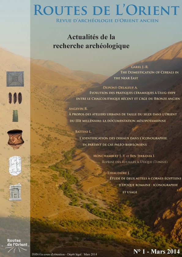Actualités de la recherche archéologique - N°1