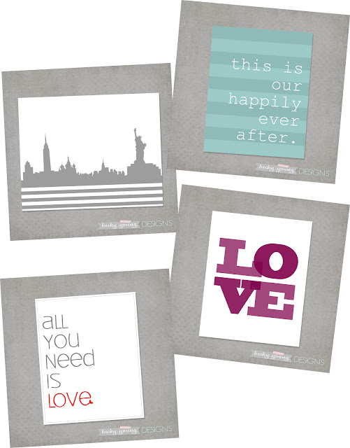Becky Young Designs: New Products - 8"x10" Prints