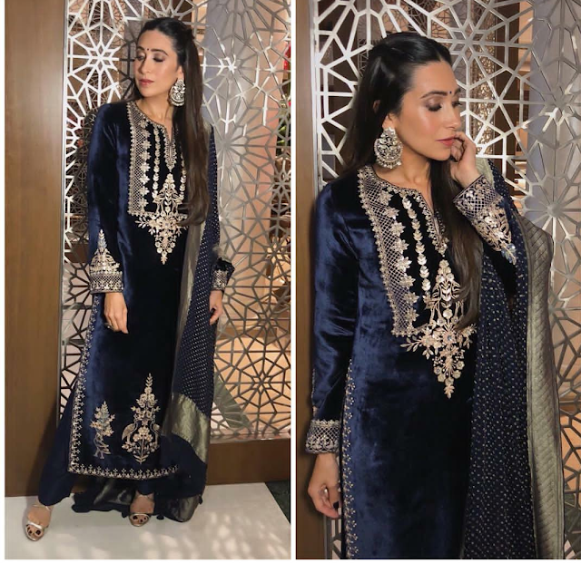 Karisma Kapoor in Anita Dongre