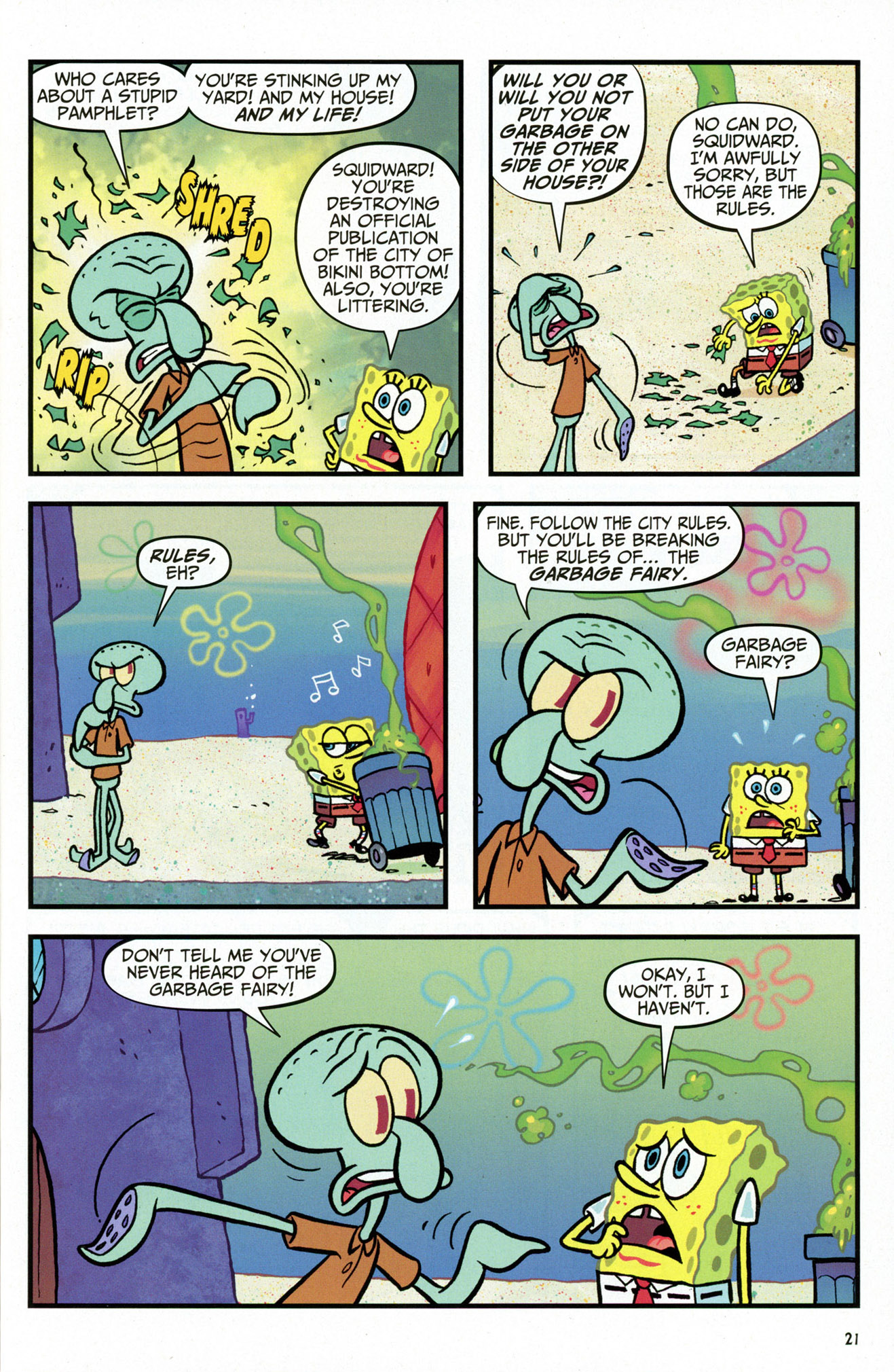 Read online SpongeBob Comics comic -  Issue #15 - 22