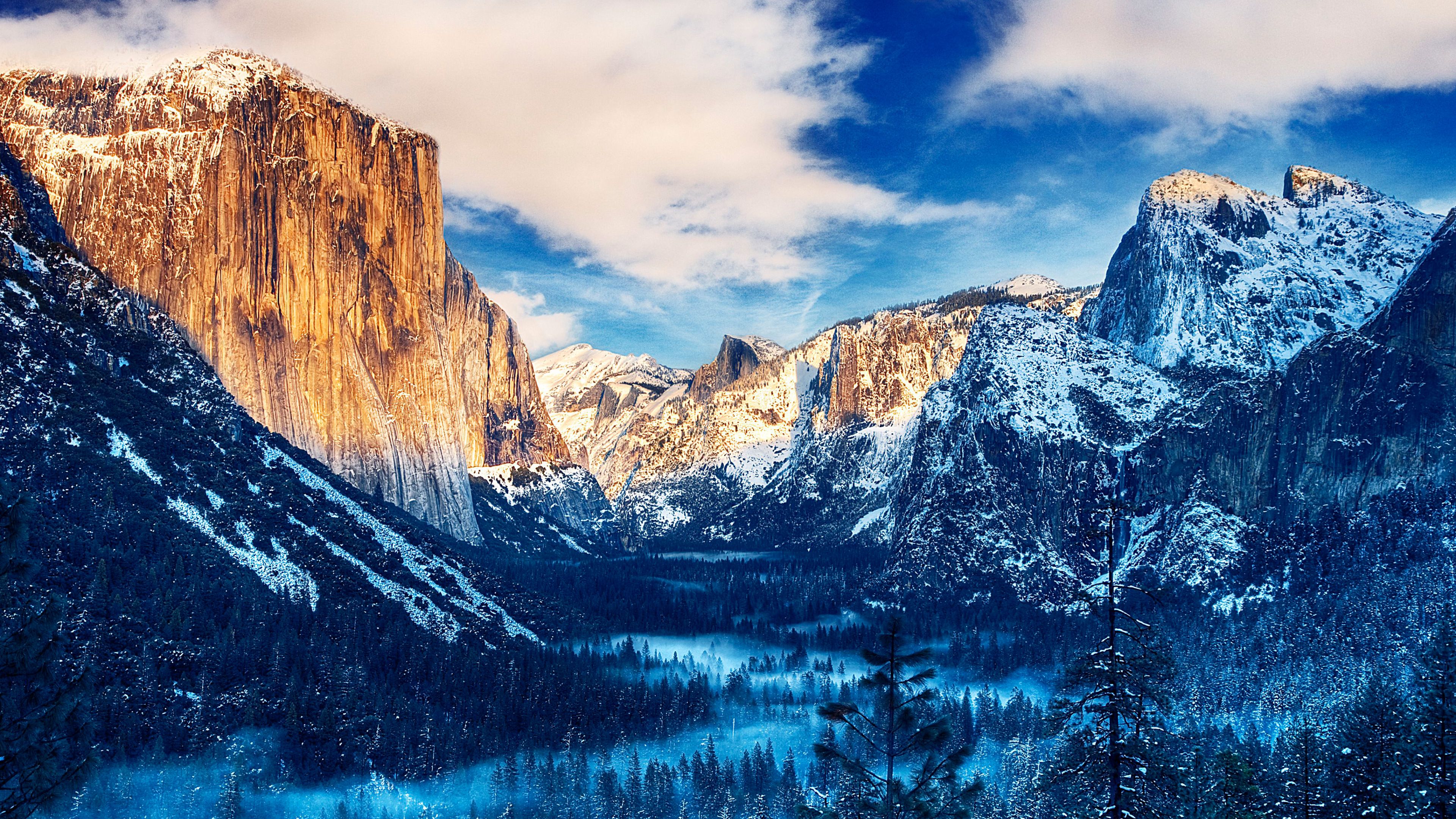 Yosemite 4K manzara resimi 21