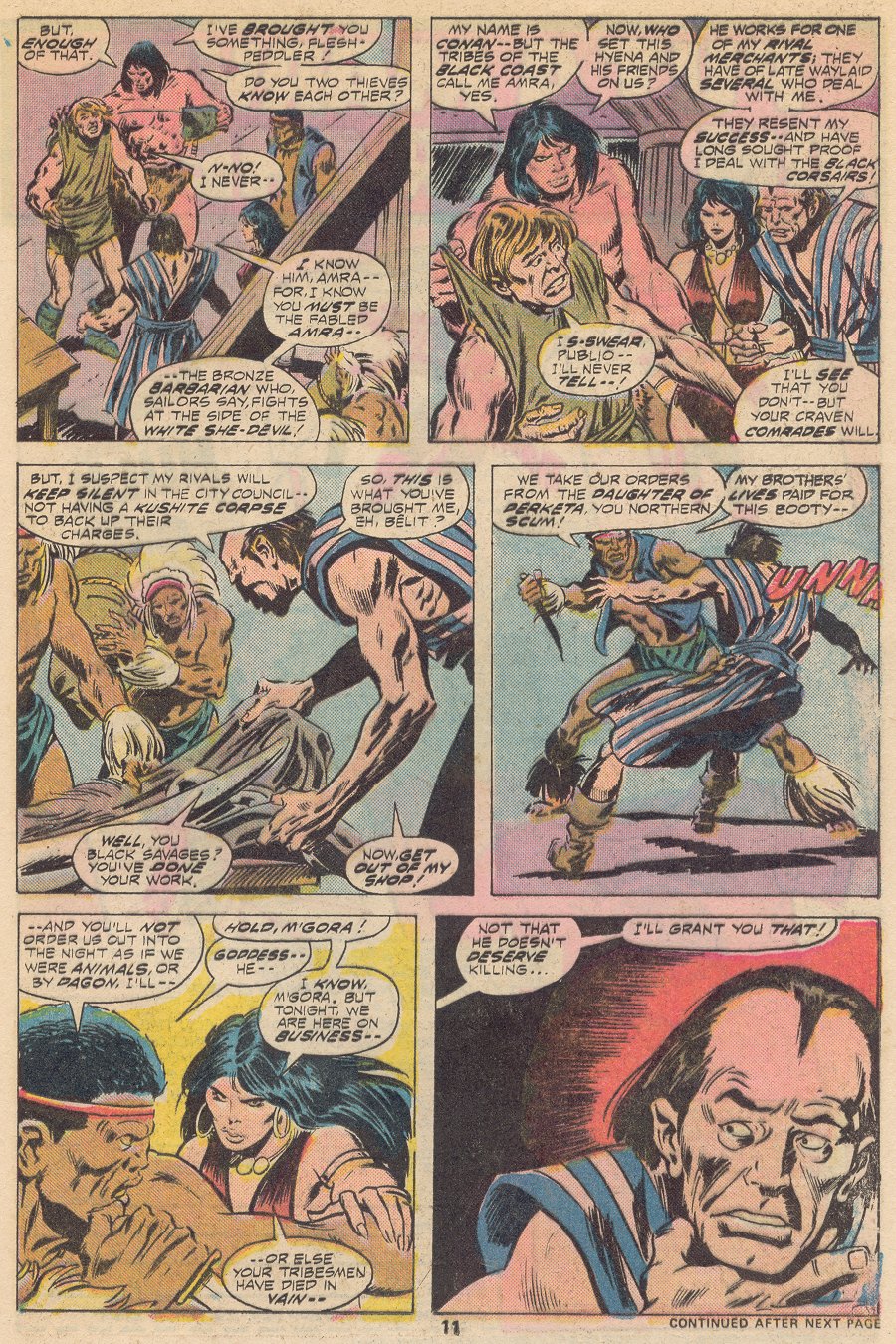Read online Conan the Barbarian (1970) comic -  Issue #66 - 8