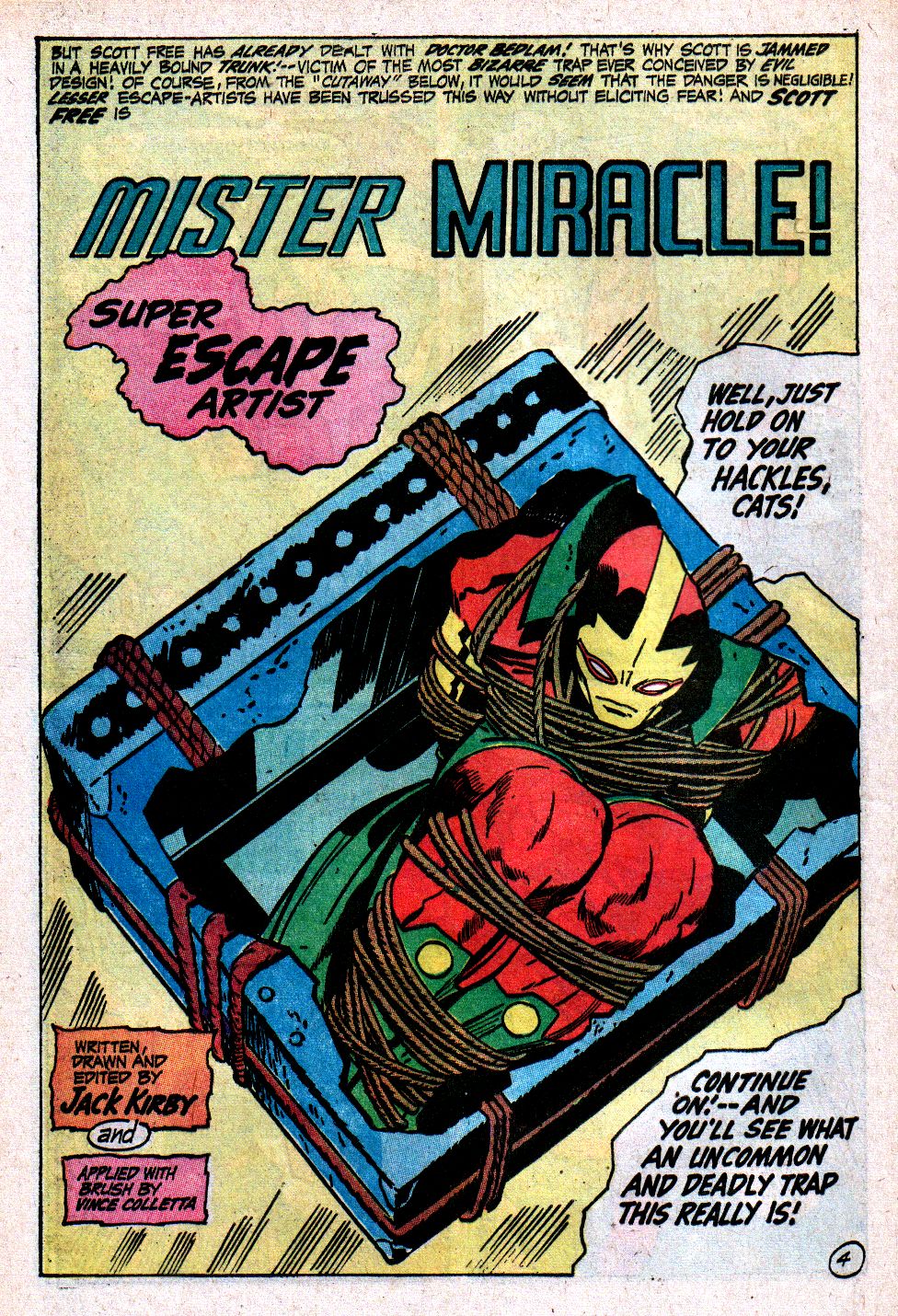 Read online Mister Miracle (1971) comic -  Issue #4 - 6