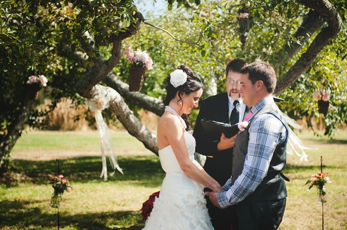 Rustic Fall Orchard Wedding