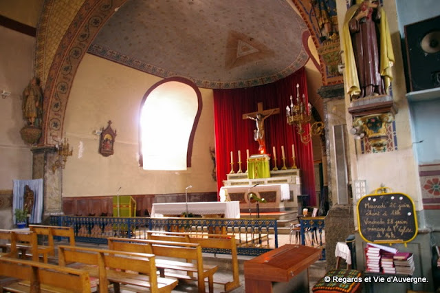 Ferrières-sur-Sichon, Allier, Auvergne, église saint Désir