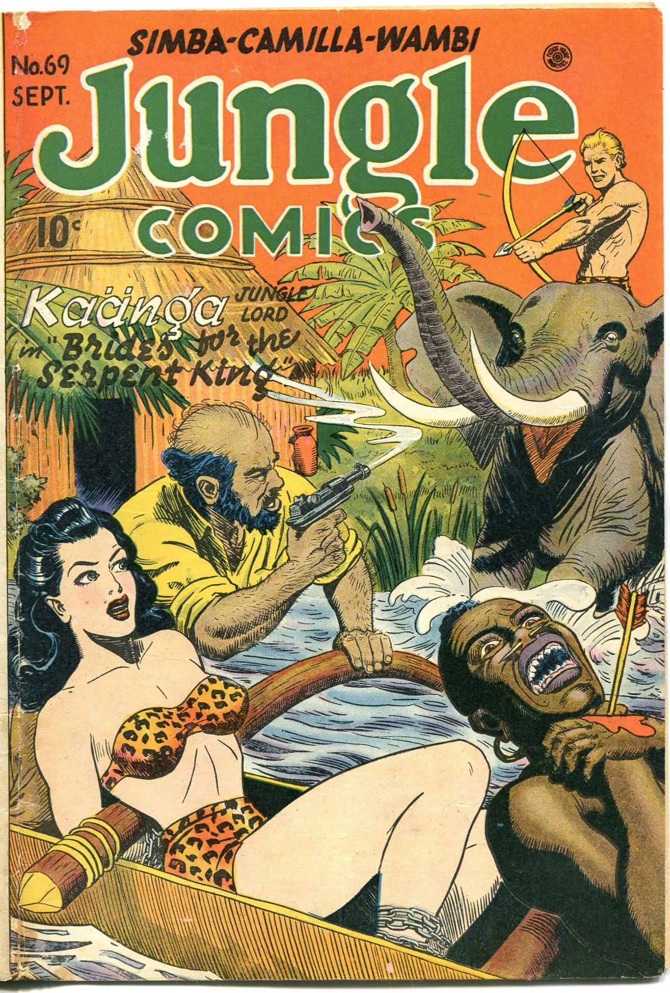 Read online Jungle Comics comic -  Issue #69 - 1