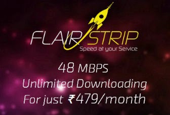 FlairStrip offering 48Mbps broadband in india @ Rs.479 per month with no FUP