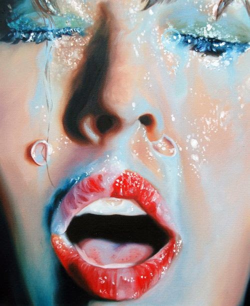 Kelli Vance pinturas sensuais insinuantes sexo lésbico dominação fetiche