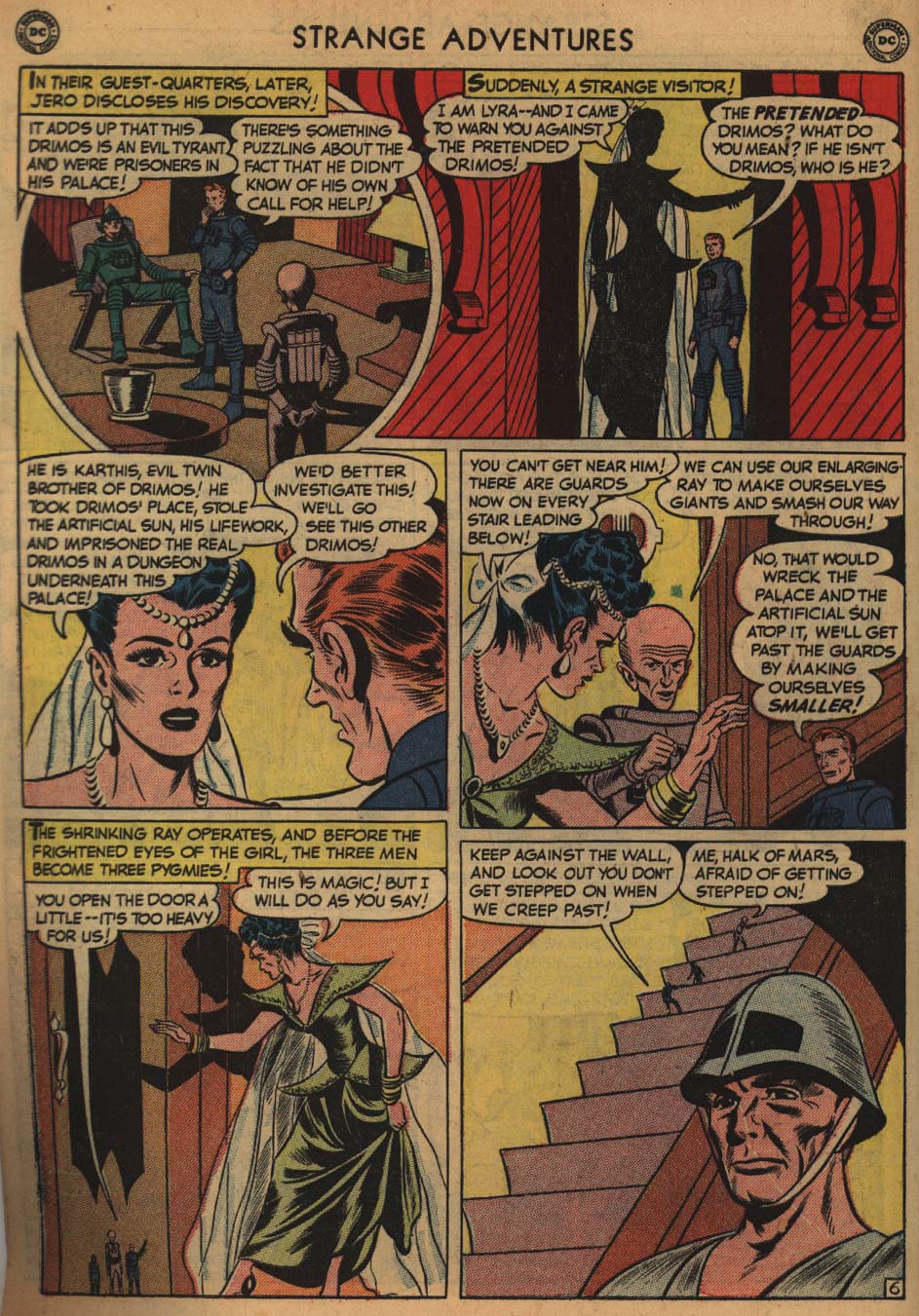 Read online Strange Adventures (1950) comic -  Issue #5 - 8