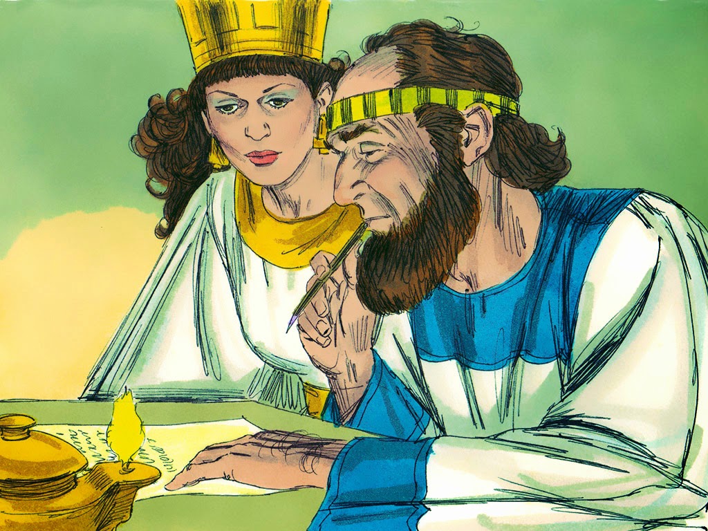 Escola Dominical Infantil: A história da rainha Ester. Parte 3