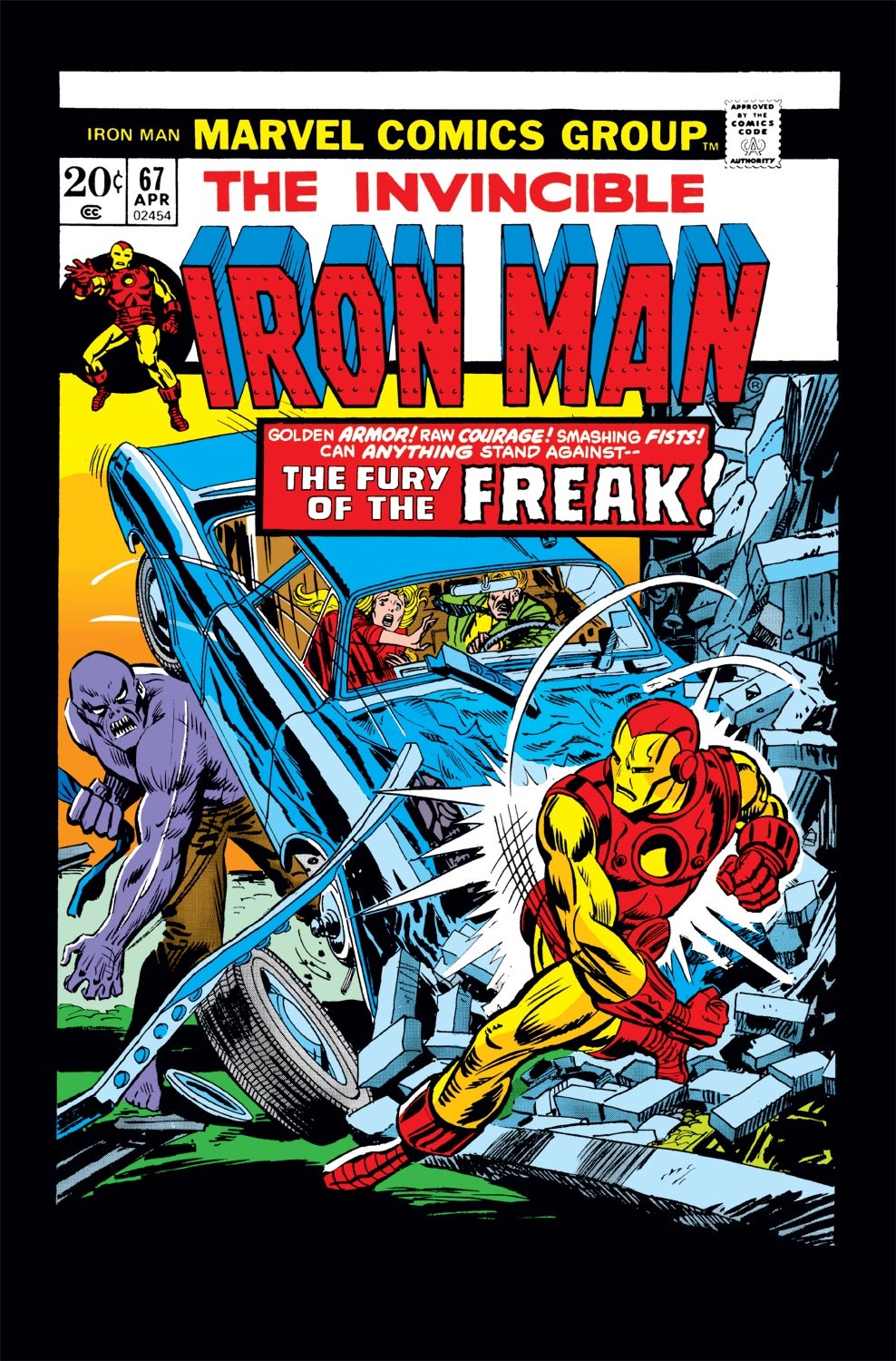 Read online Iron Man (1968) comic -  Issue #67 - 1