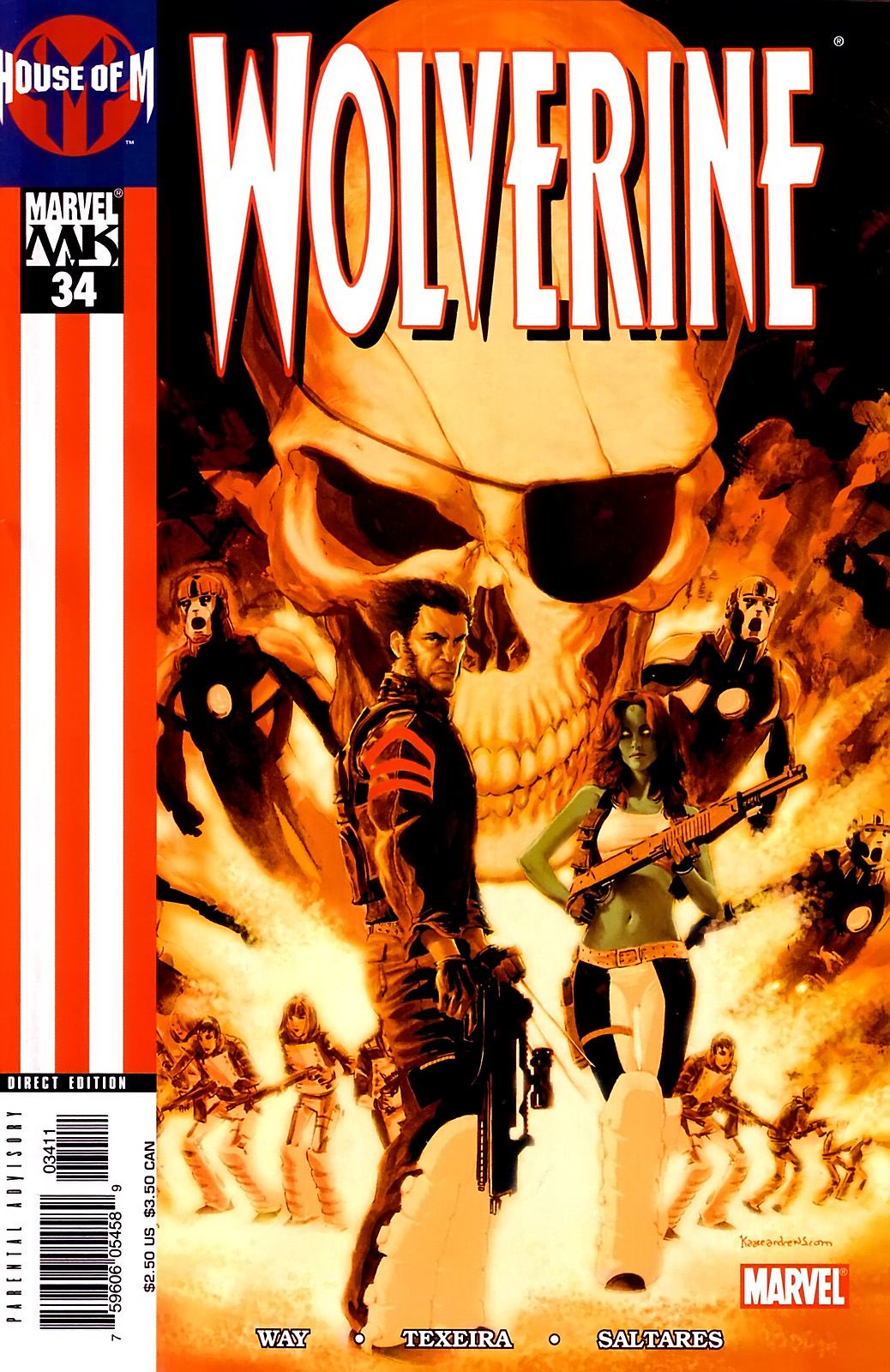 Wolverine (2003) issue 34 - Page 1