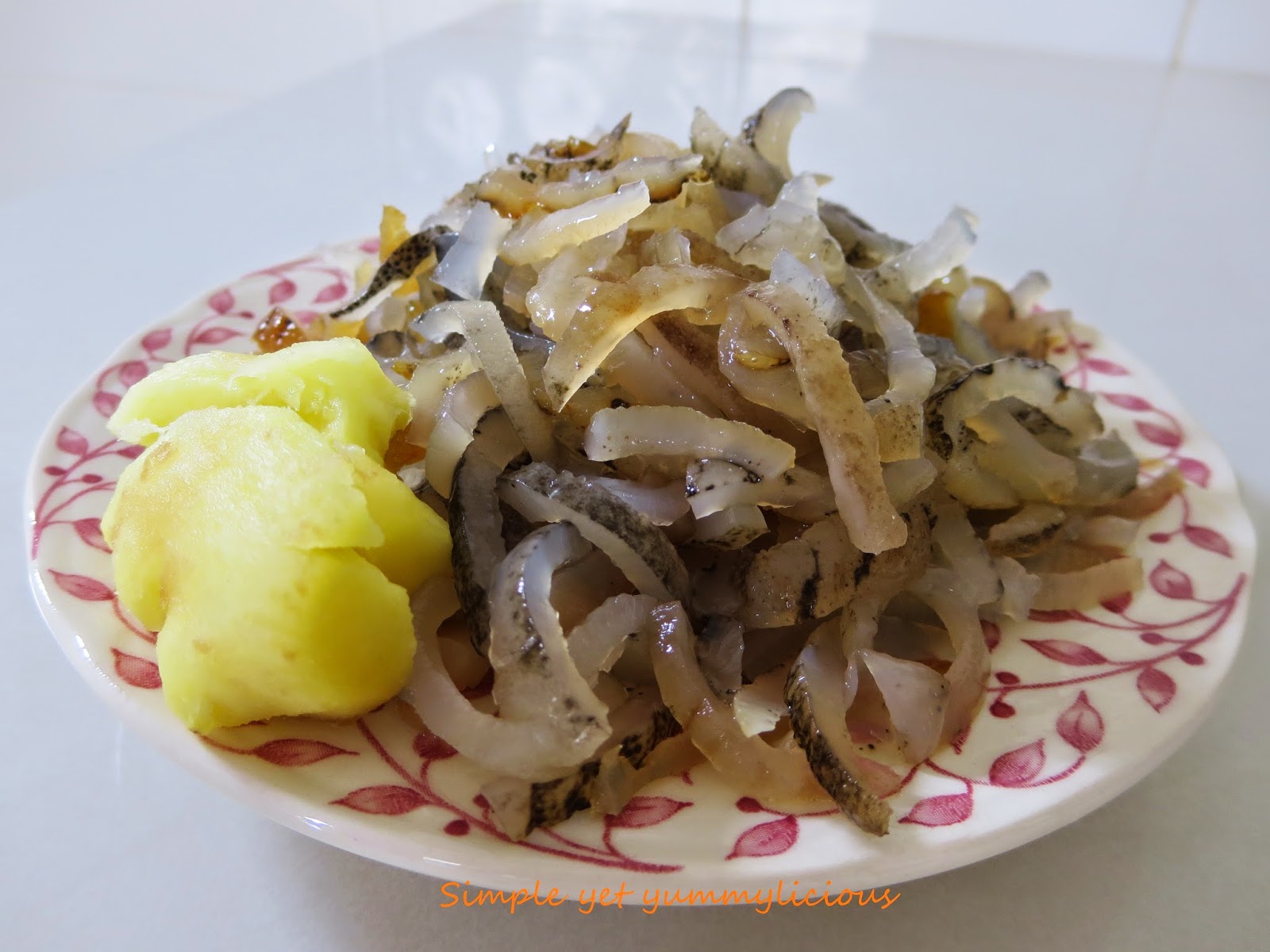 Simple yet yummylicious! Sea Cucumber Soup