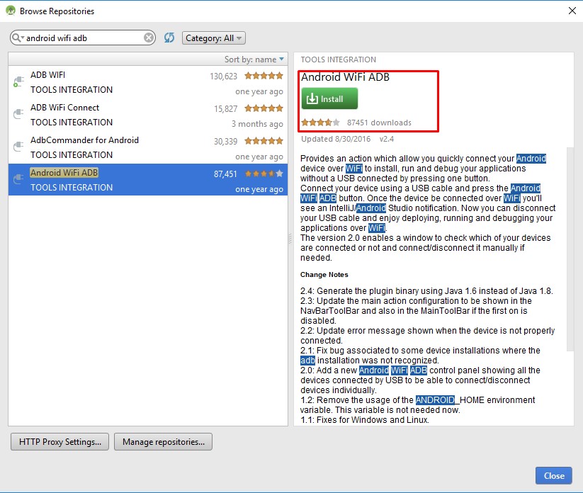 update adb android studio update adb android studio