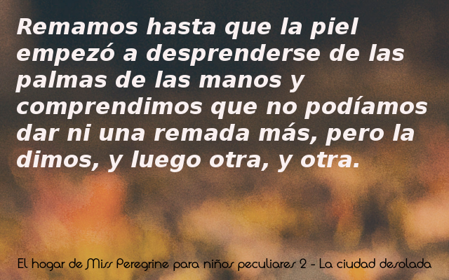 La ciudad desolada - Ransom Riggs