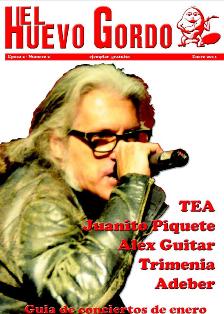 EHG El Huevo Gordo [Epoca 2] 2 - Enero 2013 | TRUE PDF | Mensile | Musica | Rock | Recensioni | Concerti
Información musical para la promoción de músicos, grupos, conciertos, discos, maquetas. etc.