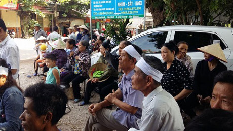 Xuc dong canh que huong don liet sy Tran Quang Khai tro ve - Anh 2