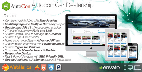 Free Download Autocon Car Dealership PHP Script Free Download Autocon Car Dealership PHP Script