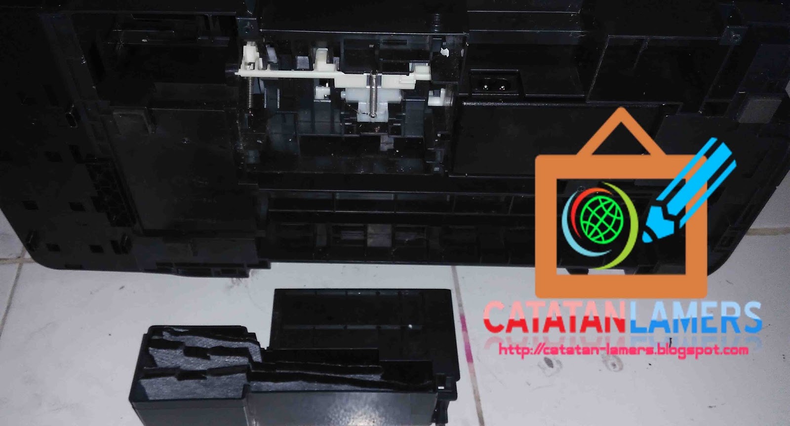 Mengatasi A Printer ink pad is at the end of the services life pada