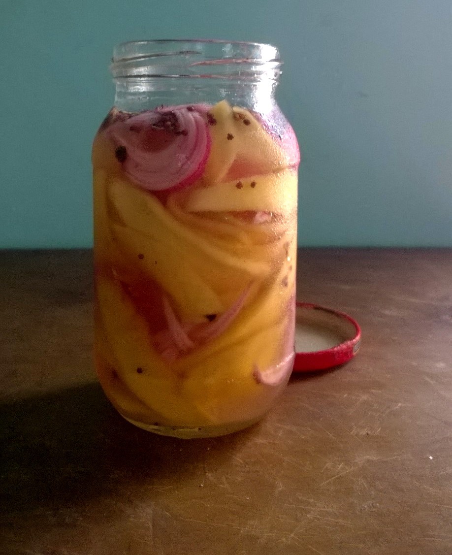 Pickled Mango in Vinegar Goan Food Trail