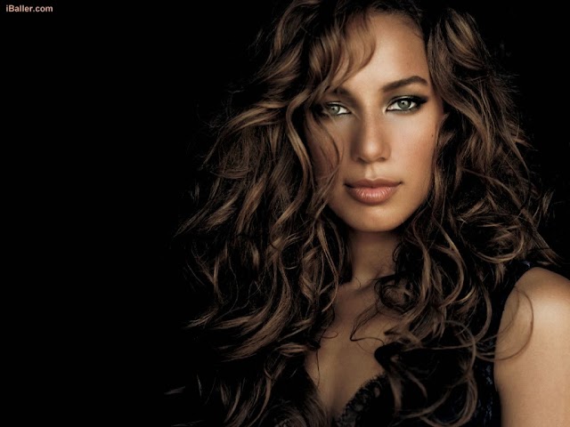 Leona Lewis Natural Hair Color