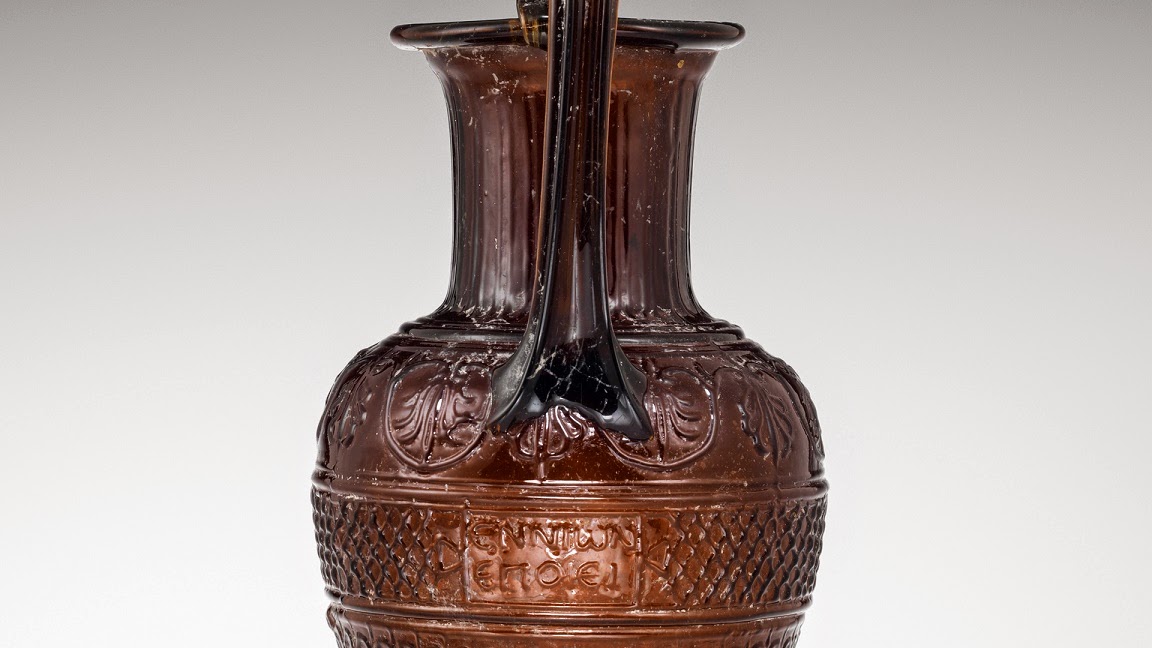 Ennion Master Of Roman Glass At The Metropolitan Museum Of Art In New York The Archaeology