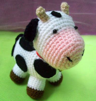 VACA AMIGURUMI