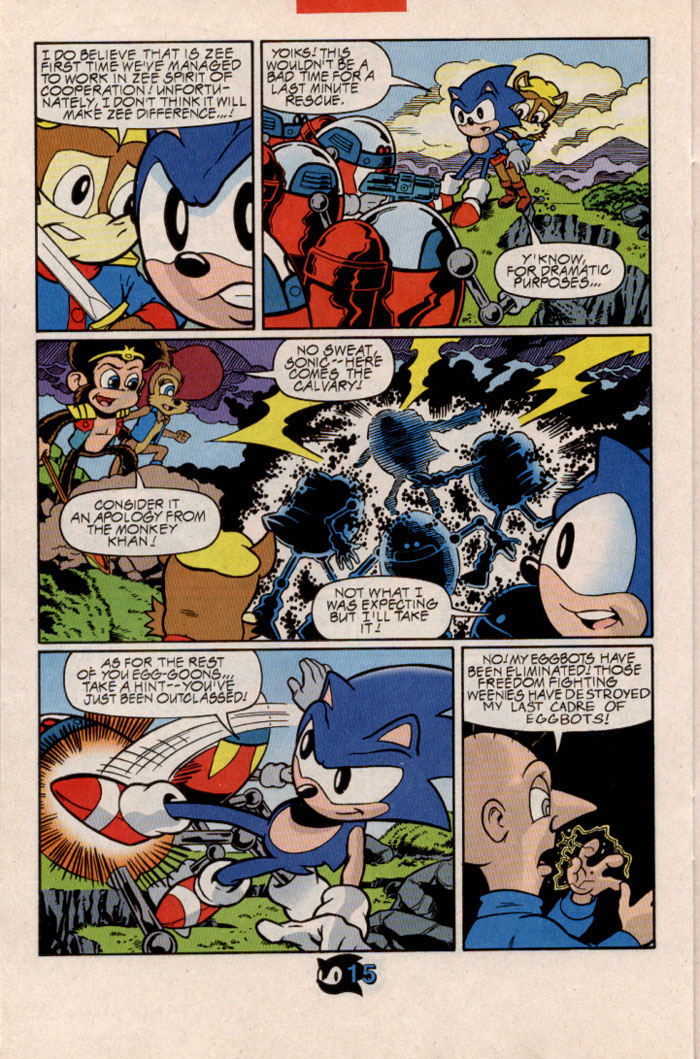 Read online Sonic The Hedgehog comic -  Issue #55 - 19