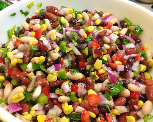 Gourmet Taste for the College Buds: Mexican Bean Salad